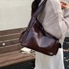 PU Hobo Bag Women's Fashion Shoulder Tote with Stud Detail Multiple Pockets Casual Everyday Handbag