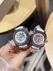 Automatic Mechanical Watch for Women Hollow‑Out Skeleton Dial Luminous Hands Watch Leather Band Waterproof