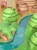 Funny Manual Cartoon Animal Duck Shaped Elephant Shaped Spinning Water Wheel Baby Children Bathroom Swimming Play Toy