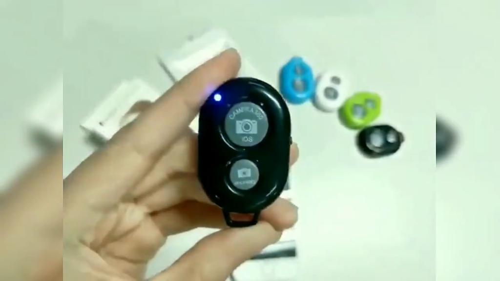 Bluetooth Kamera Fernbedienung für Smartphones Drahtlose Telefonkamera Fernbedienung Kompatibel mit iPhone&Android Fotos&Videos aufnehmen