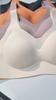 Soutien-gorge de sport fin sans coutures grande taille à coques en gel pour femmes Réducteur Lifting Anti-affaissement Lingerie pour forte poitrine