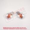 BSP625 Side Mirror Indicator Right Left Lens Orange Color for Renault Master MK3 Opel Vauxhall Movano B Nissan NV400 7485120620 