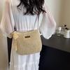 Yogodlns Ladies Fashion Summer Straw Crossbody Bag Women Beach Holiday Shopping Woven Shoulder Handbag Purses