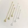 Copper Brass Necklace Extension Chain Bulk Bracelet Extended Chains Tail Extender With Snap Spring Clips For DIY Jewelry Making