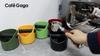 Contenitore per Fondi di Caffè Espresso, Contenitore Domestico per Fondi di Caffè, Resistente Accessorio per Barista da Caffè per Uso Domestico e Negozio