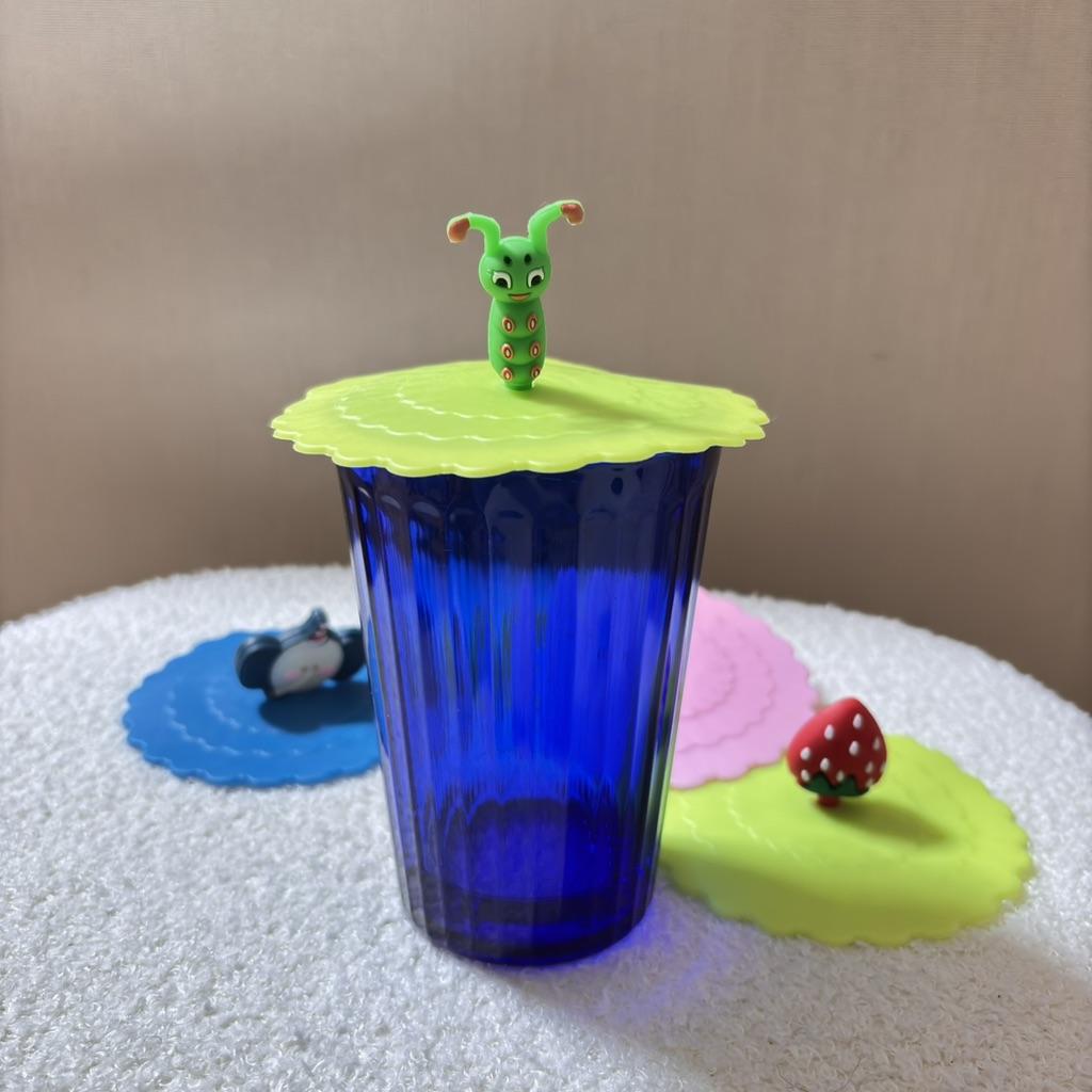 Coperchi Per Tazze In Silicone Con Animali - Anti Perdite, Resistente Al Calore - Foto 4