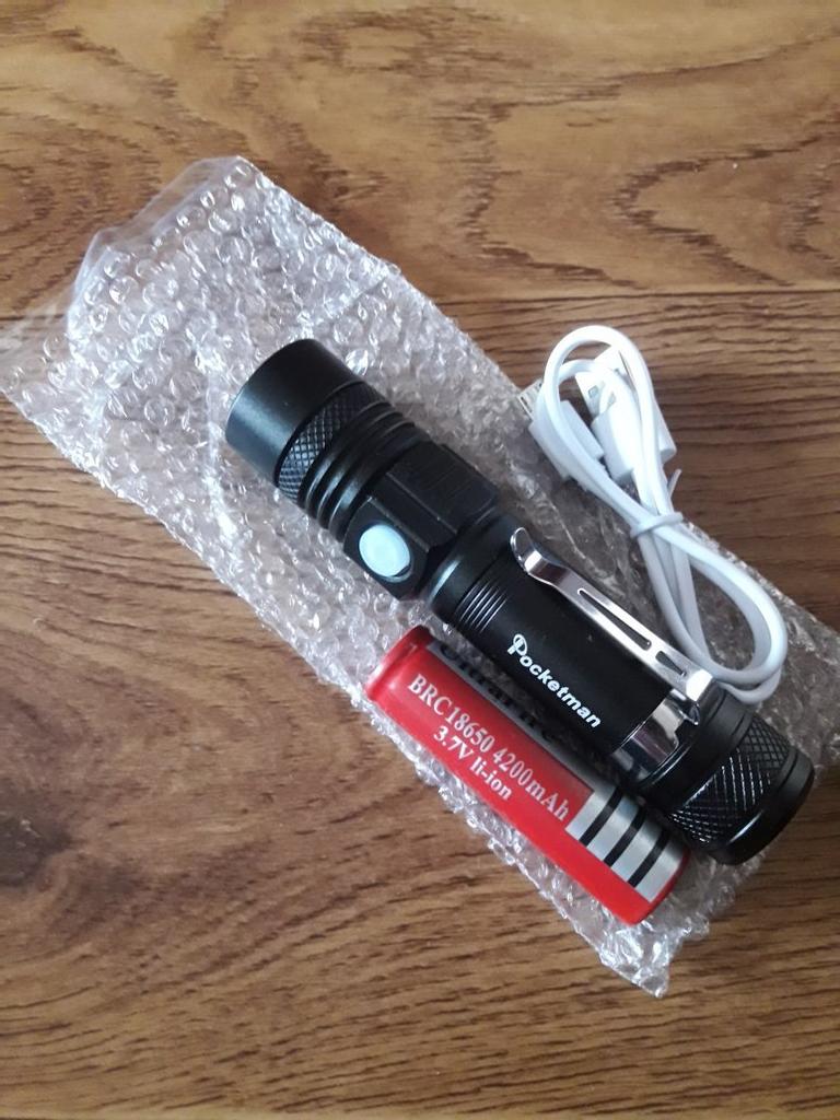 Details about / 3 Sets 350000LM Zoom LED Super Bright Flashlight Torch Handheld Lamp Camping