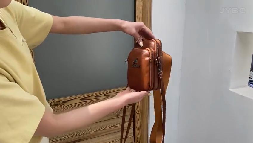 Luxury Designer Mini Ladies Shoulder Bag Solid Color Design High-quality Leather Women Messenger Bags Mobile Phone Bag Sac Femme