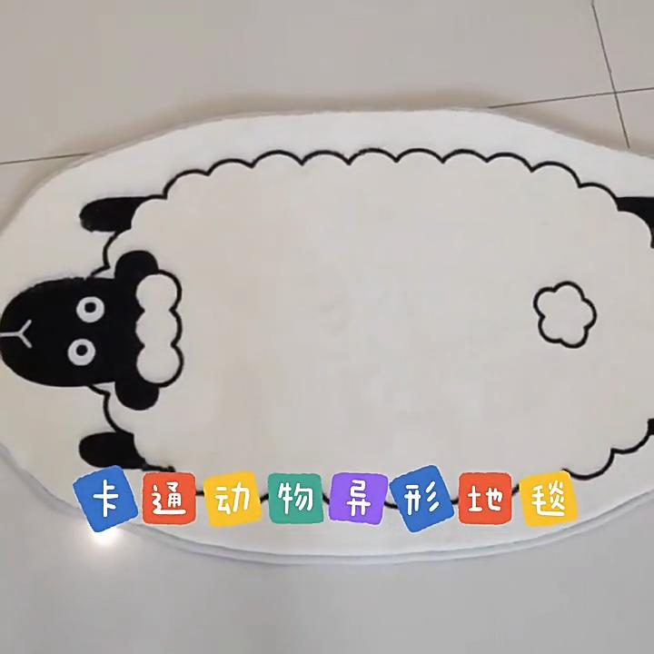 Santa Claus Thickened Cashmere Skin Friendly Carpet Bedroom Dormitory Living Room Carpet