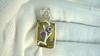 Lemon quartz & amethyst handmade pendant, 92.5% sterling silver pendant for her,  women designer pendant