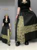 Xitao Lace Patchwork Floral Pocket Skirts WLD20160