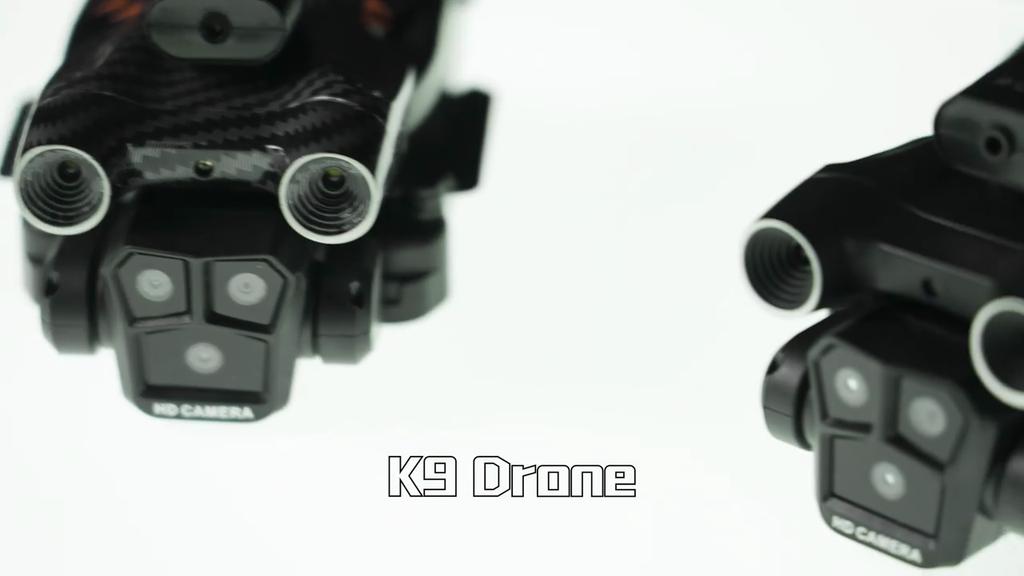 New K9Max Rc Drone Professional 8K Three-camera ESC Wide-angle Optical Flow Positioning Four-way Obstacle Avoidance Quadcopter Toy Gift