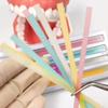 40pcs Dental Polyester Polishing Stick Strip with Single Side polishing Polystrips Whitening Materials  4mm width