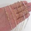 Copper Handmade Link Chains Bulk Necklace Chain Bracelet Findings For Jewelry Making DIY Accessories
