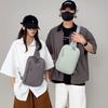 Travel Crossbody Bag Women's Chest Bag Solid Color Shoulder Bag
