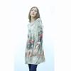 Spring and Autumn Women's Knit Dress Printed Sweater Medium Long Loose Bottom Shirt Plus Size Knit Sweater Tide