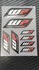 Reflective WP Suspension Sticker Shocker Damper Decal For KTM Honda Yamaha Suzuki Kawasaki Ducati