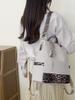 Women's Leopard Print Backpack Anti-Theft Travel Backpack Student Schoolbag