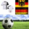 Euro 2024 Germany Football Soccer T-Shirt Graphic Retro Vintage 3D Print Men Women Unisex Short Sleeve Round Neck