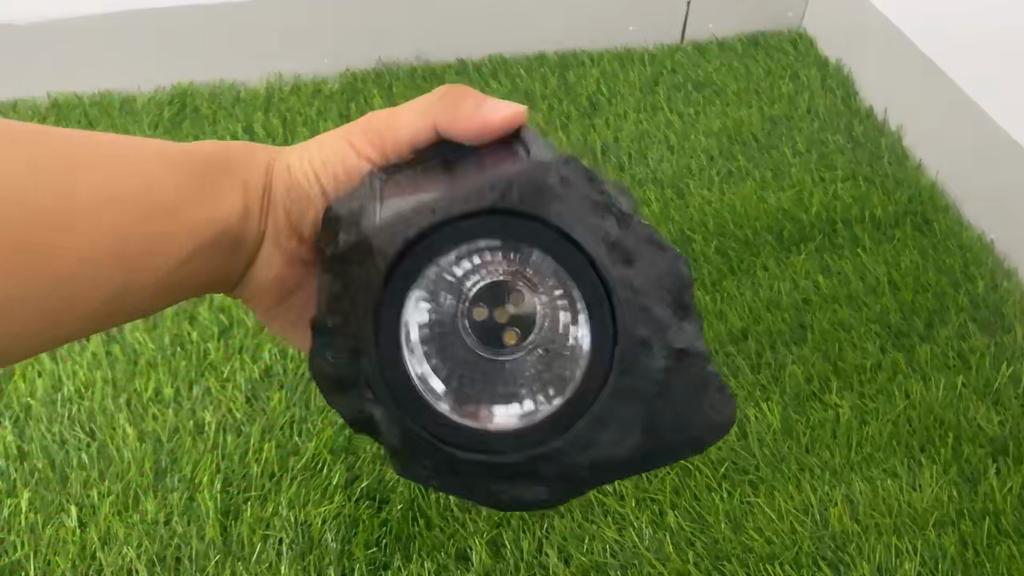 LED Simulation Stone Solar Light Outdoor Waterproof Garden Spotlights Landscape Decor Lighting Solar Powered Lawn Lamps for Yard Path Patio