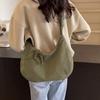 Hobo Bag Women's Crossbody Bag Large Capacity Commute Bag Corduroy Shoulder Bag