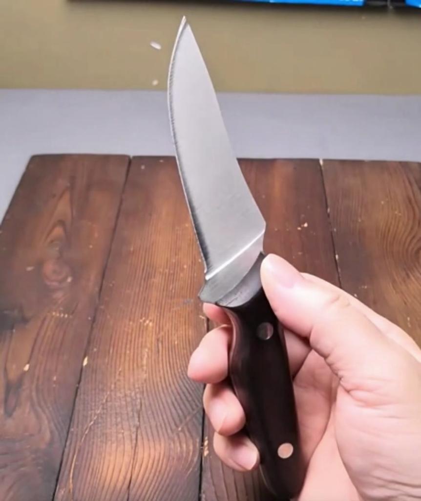 Edelstahlmesser, Küchenschälmesser, Fleischerbeil, Sushi-Messer, Obstschneider mit Messerabdeckung