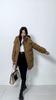 Women's Winter Down Coat: Simple, Long-length, Thick and Warm Jacket