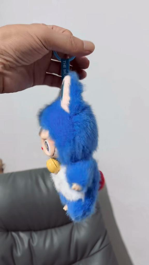 High Quality Vinyl Process Plush Toy 17cm, Tie Dye Plush Toy Christmas Gift for Children