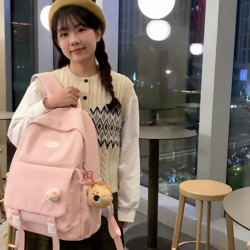 Schoolbag Large Capacity Backpack for School Girls Computer Backpack