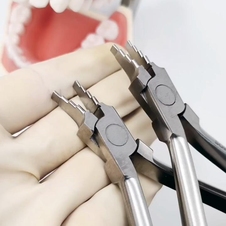 1 Stück Dental Nance Schlaufenbiegezange Labor Labordrahtschlaufenformzange Zahnarztwerkzeug( Maximal für Drahtdurchmesser 0,7 mm)