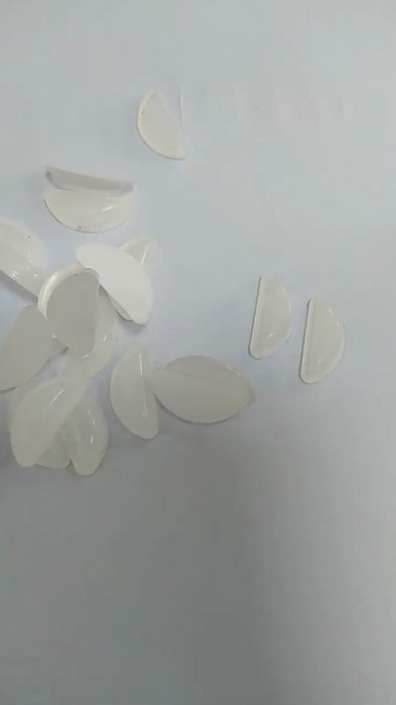 12 Paren Bril Neuspads Antislip Halve Maan Hol Effen Kleur Stijlvol Dagelijks Gebruik Duurzaam Siliconen Bril Neuspads voor Kantoor