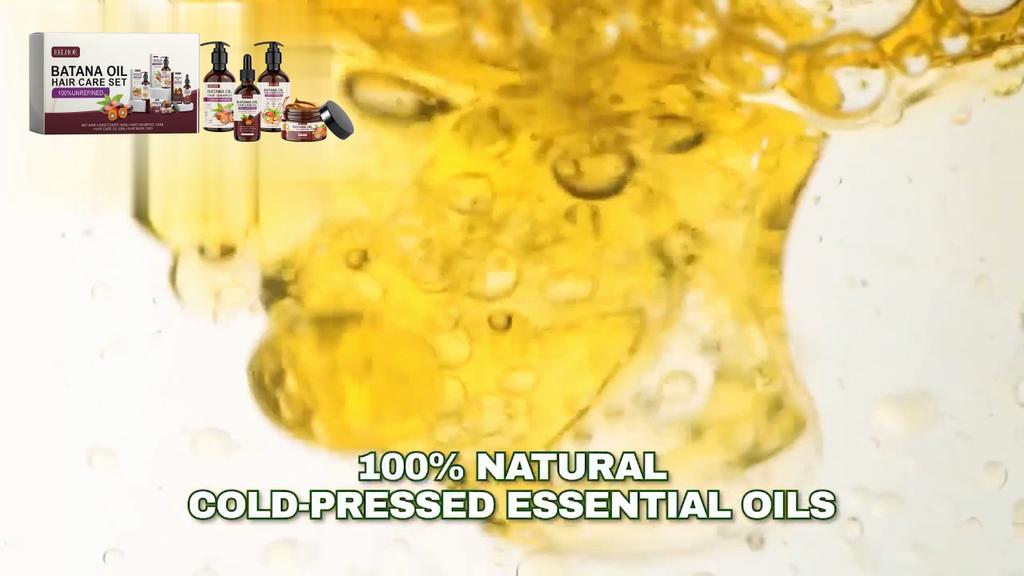 EELHOE Batana Oil Volumizing Conditioning Set Repair Hair Frizz Nourish Hair Smooth Hair Care