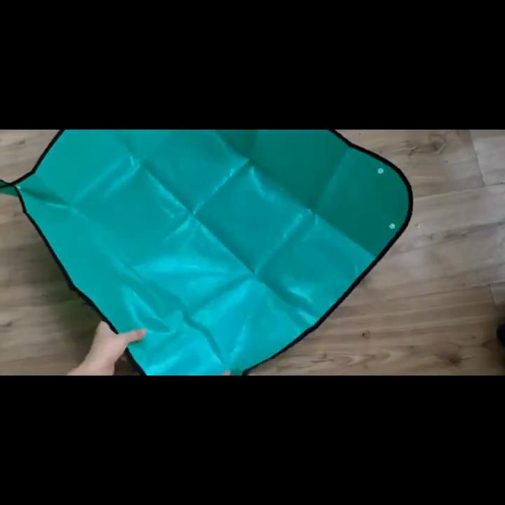 Thickened PE Plant Potting Mat, Foldable Indoor Succulent Planting Pad, Portable Gardening Mat, Home Garden Waterproof Pad, with Soil Mixing & Potting