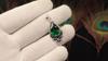 Chrome Diopside Gemstone 925 Sterling Silver Statement Pendant 1.5" For Wedding Gift PP-70-4