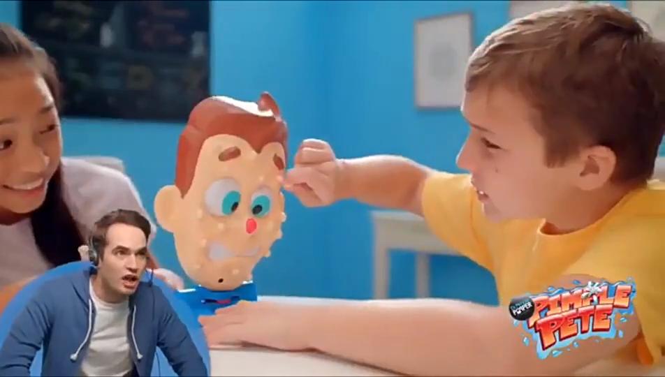 Pimple Popping Toy Spot Popping Toy with Pointer Wheel Pimple Toy Human Face Pimple Popping Game for Family Banquet Party Game.