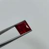 Beautiful Natural 4.85 Ct Pink Ruby Square Cut CERTIFIED Loose Gemstone