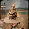 Evil Scarecrow WITCH HAT Birthday Surprise Spoof Game Clothing Accessories Party Role Play Neutral Wizard Hat