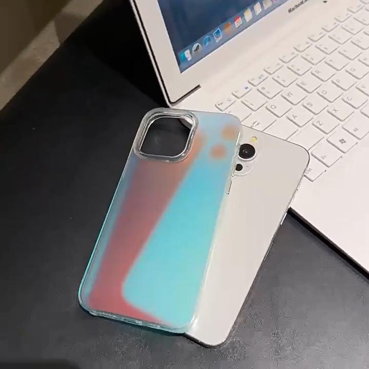 Luxury Matte Transparent Phone Case For iPhone 11 12 13 14 15 Pro Max XS X XR 7 8 Plus SE 2020 Mini Laser Bumper Back Cover