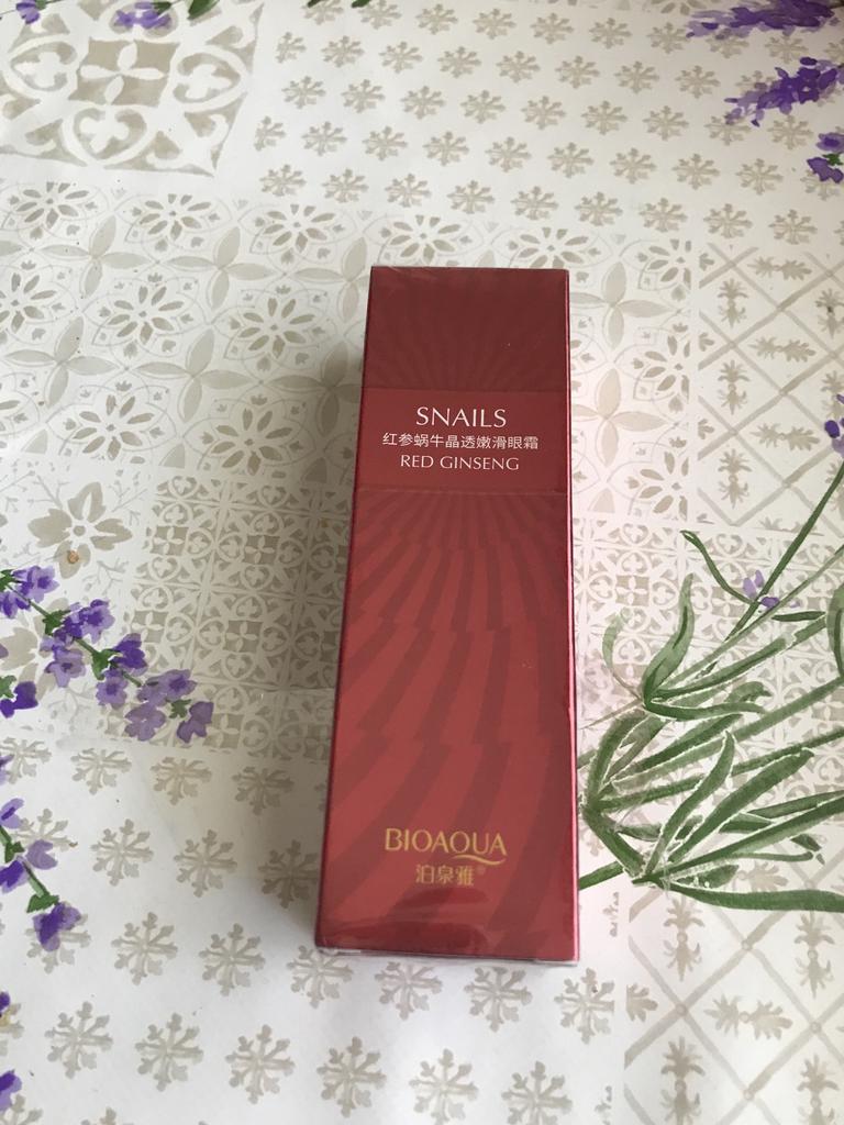 bioaqua snail red ginseng eye cream