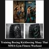 Dark Skull Snake Ghost Demon Training Muay Thai Kickboxing Boxing MMA Shorts Unisex Gym Fitness Workout Quick Dry Print Elastic Waist