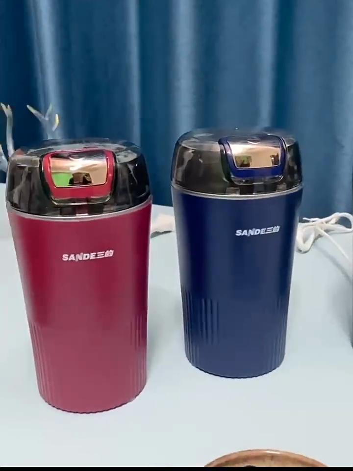 Stainless Steel Electric Grain and Coffee Grinder for Home