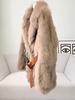 Fur Jacket Women's Thickened Temperament Celebrity Model Imitation Fox Hair New Fur Coat Medium and Long