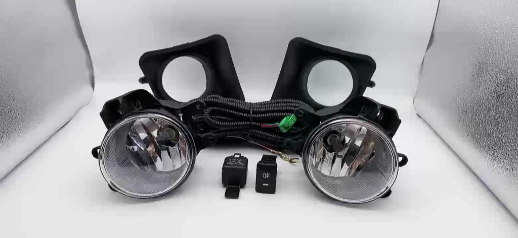 1 set Fog Lights Headlight for Toyota Tundra 2014 2015 2016 2017 2018  Fog lights Car Fog Lamp Kit With Harness Bulb Switch