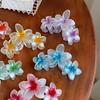 Schicker Stylischer 11cm Gelee Farbe Blume Haarklammer für Damen in Lebendigen Farbtönen