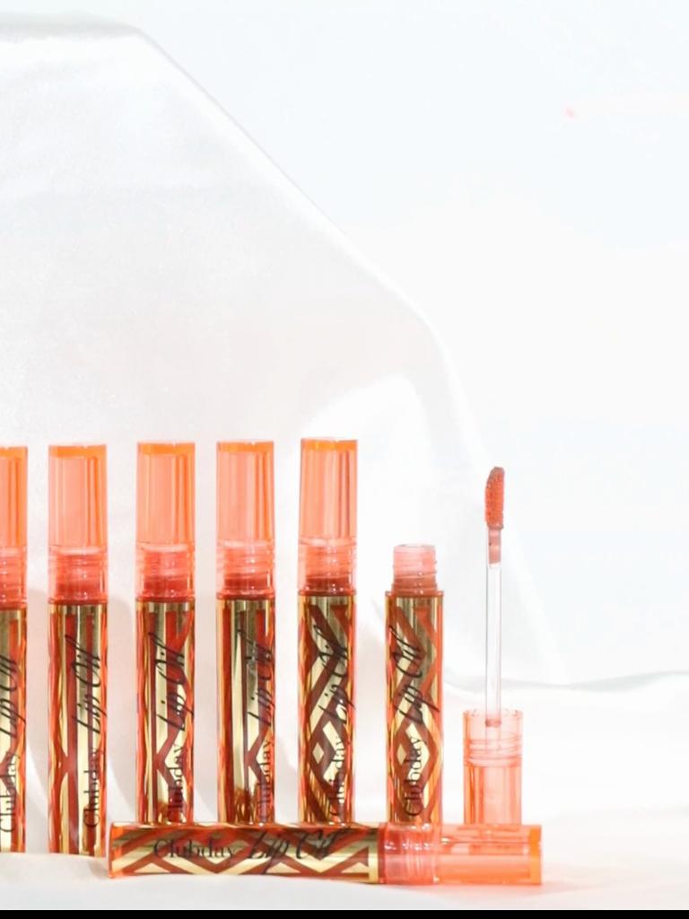 Clubday Beauty Natural and Long lasting Water Glazed Lip Glaze Moisturizing Mirror Moisturizing Lip Color Women's Cosmetics