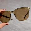 Occhiali da Sole Retrò da Uomo Moda Quadrati Occhiali Vintage da Sole Donna Lusso Legno Lente Anti-Blu Raggi Occhiali UV400