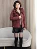 Plus Size XL-5XL Middle Age Woman Winter Short Coats Hooded Elegant Loose Thick Warm Parkas Female Jacket