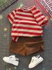 0-5 Years Old Baby Boy and Baby Girl Summer Clothes Set New Korean Style Children Cotton Outfit Suit