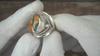 925 Sterling Silver Bold Gemstone Ring – Natural Moonstone or Spiny Oyster Ring for Women