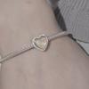 BAMOER 925 Sterling Silver Heart Balloon Bear Pendant Charms Four-leaf Clover Bead for Women Bracelet Bangle DIY Fine Jewelry